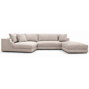 Riviera Modern Low-Profile Sectional
